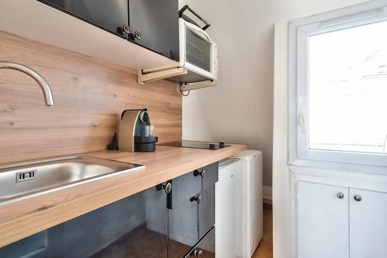 New Parisian Studio With View In The Central 11Th 0*, Paris France